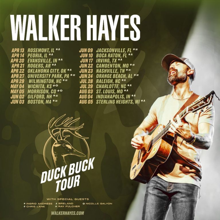 Walker Hayes Duck Buck Tour Country Music News International